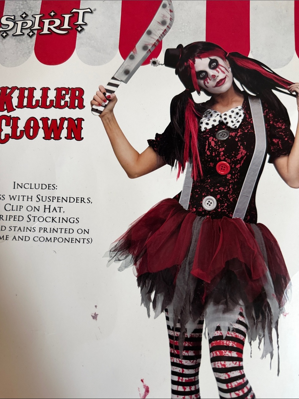 Halloween Killer Clown Costume Halloween M